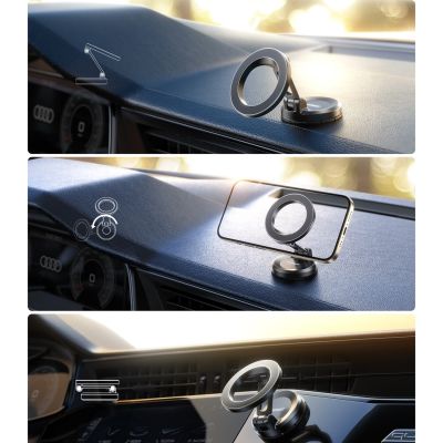 6. Joyroom JR-ZS505 Magnetic Dashboard Mount Compatible with MagSafe - Black