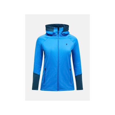PEAK PERFORMANCE W Rider Essentials Zip Hoodie Blue