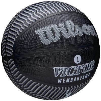 3. Wilson NBA Player Icon Victor Wembanyama Outdoor Ball WZ3017801XB