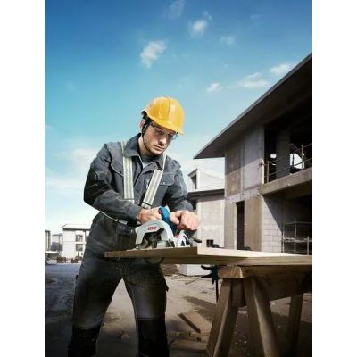 15. Bosch GKS 185-LI 16.5 cm Black, Blue, Gray 5000 RPM
