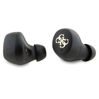 5. TWS Guess 4G Metal Bluetooth headphones with ENC docking station - blue