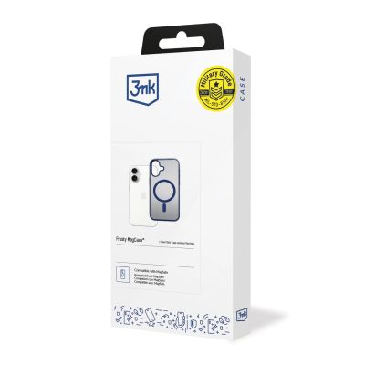 8. 3mk Frosty MagCase for iPhone 17 - blue