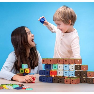 18. Marioinex Mini Waffle building blocks, 406 pieces