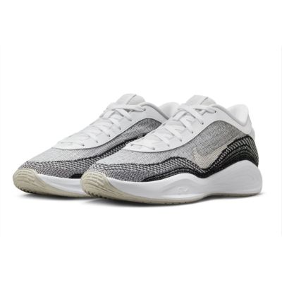 3. Nike GT Hustle Academy Basketball Shoes Gray/White - FJ7791-100