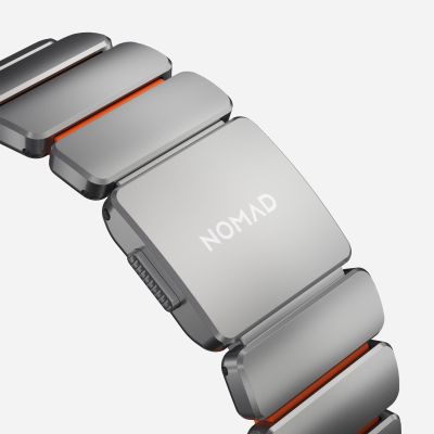 9. Nomad Stratos Band Natural Titanium