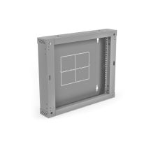 Rear section (hinged/tilted) for SW-12U-600-450-01-S cabinets, gray 150mm ALANTEC