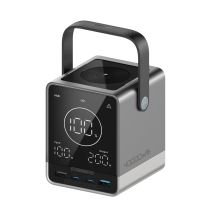 Cuktech Powerbank 300W 40000mAh with Wireless Charging 2x USB-C + 2x USB-A - Black