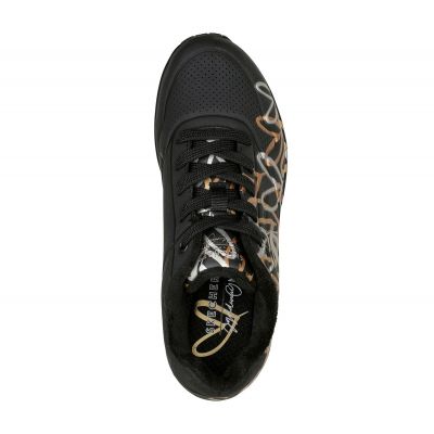 9. Skechers Uno Metallic Love W 155523/BKGD shoes