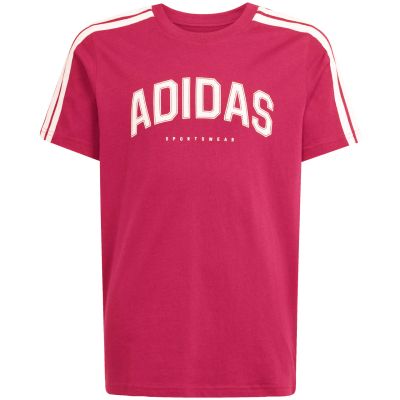 6. adidas Codes Collegiate Graphic Tee for kids pink KA9764