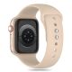 3. Tech-Protect Silicone Strap for Apple Watch 4 / 5 / 6 / 7 / 8 / 9 / SE (38 / 40 / 41 mm) - Brown