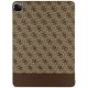 2. Guess 4G Stripe Allover case for iPad Pro 12.9" - brown
