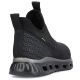 33. Rieker W RKR616 comfortable slip-on ankle boots, black