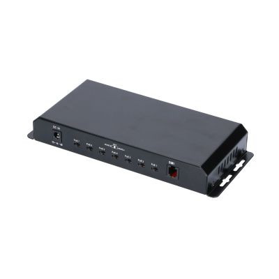 7. Extralink PoE Switch KRATOS 7x Gigabit PoE, 1x Uplink RJ45, Power Supply 24V 2.5A, Power 60W