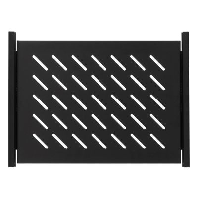 6. Pull-out Shelf for Lanberg Floor Cabinets AK-1006-B (350 mm; black)