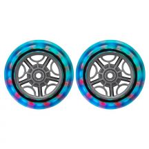 Front wheels for scooter GLOBBER 526-009 121mm 2pcs LED