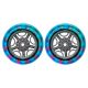 Front wheels for GLOBBER scooter 526-009 121mm 2pcs LED
