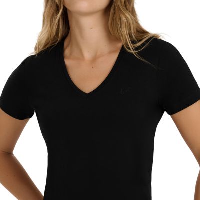 5. Women's T-shirt 4F F2969 deep black 4FWAW25TTSHF2969 20S