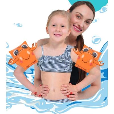 2. Children's swimming sleeves crab 26x22cm 32206