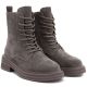 8. Women's leather ankle boots, khaki suede, Sergio Leone TR-02