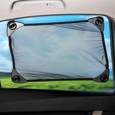 3. SUN SHADE WITH SUCTION CUPS 34x30CM 1 PCS DUNLOP BLACK