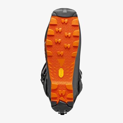 4. Scarpa F1 LT ski touring boots - carbon/orange