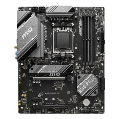 2. MSI B650 GAMING PLUS WIFI Motherboard AMD B650 Socket AM5 ATX