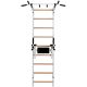 21. GYMNASTIC LADDER WITH A HAND BAR AND A HANDRAIL FOR EXERCISES BENCHK 722W