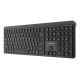 13. GEMBIRD WIRELESS KEYBOARD + MOUSE SET SLIM PRO BUSINESS, DUAL MODE: 2.4 GHZ + BT, RU LAYOUT, BLACK