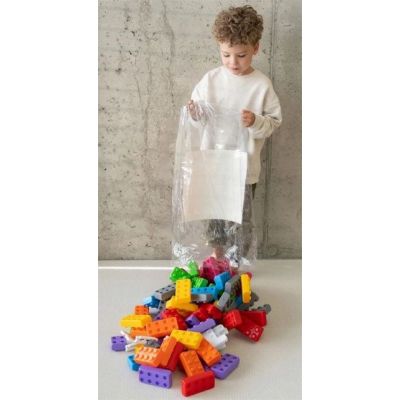 9. Marioinex "junior bricks" building blocks, 110 pieces