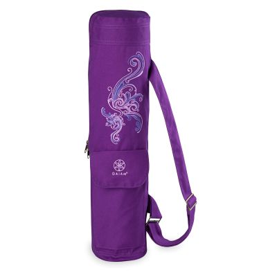 4. GAIAM COVER WITH STRAP FOR DEEP PLUM MAT 61338