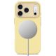 4. Tech-Protect Uniq MagSafe CC case for iPhone 18 Pro / 17 Pro - yellow
