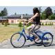 3. 3-WHEEL BIKE 24 BLUE SHIMANO 6-speed