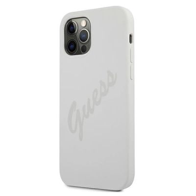 2. Guess GUHCP12LLSVSCR iPhone 12 Pro Max 6.7" cream/cream hardcase Script Vintage