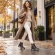 9. Waterproof Women’s Brown Platform Ankle Boots Rieker 45956-25