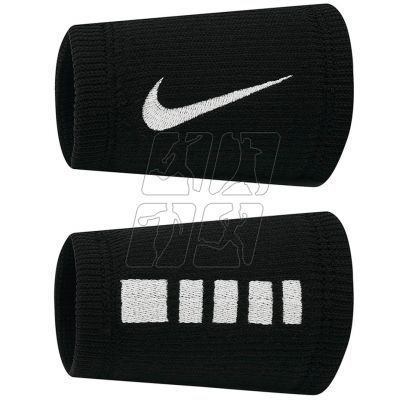 2. Nike Elite Doublewide Wristbands 2 pcs N1006700010OS