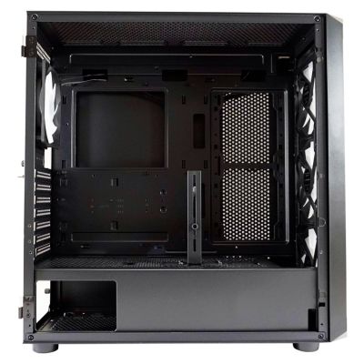 13. LC-Power Gaming 804B - Midi Tower - PC case - ATX - micro ATX - Mini-ITX - Metal - Plastic - Tempered glass - 16 cm