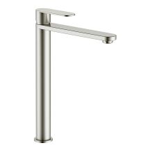 BASIN MIXER RIO STANDING HIGH BRU NICKEL