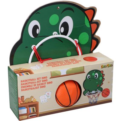 4. BASKETBALL BACKBOARD 40x30CM WITH DINO BALL