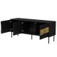 4. INSERTO 3D TV cabinet 143.5x40x61.5 black + LED