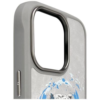 6. Nimmy Pantera MagSafe Case for iPhone 16 Pro - Gray