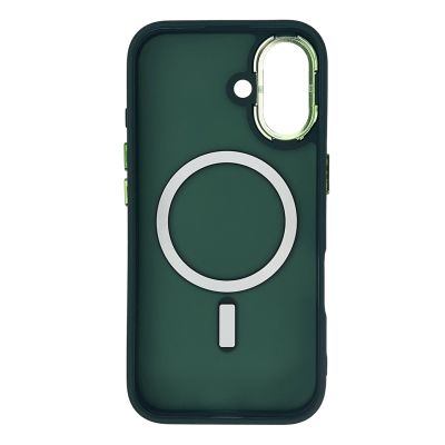 3. Wozinsky Fashion Case with MagSafe for Samsung Galaxy S24 FE - Green