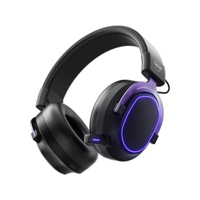 5. Machenike GX30 Pro Wireless Over-Ear Gaming Headphones - Black