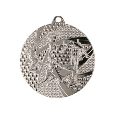6. Silver Medal Athletics - steel medal