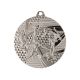 6. Silver Medal Athletics - steel medal