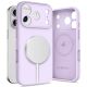 Tech-Protect Silicone MagSafe Case for iPhone 17 Pro - Purple