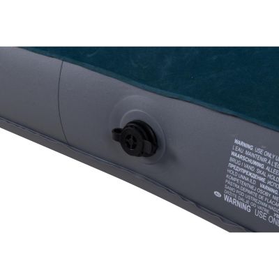 31. FLOCKED MATTRESS FOR 2 PEOPLE WITH BUILT-IN FOOT PUMP 191x137x22CM 24131