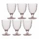 Set of 6 Amami glasses - Light pink, 300 ml
