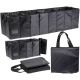 13. ORGANIZER STORAGE BOX 4 COMPARTMENTS FOLDABLE 110X30X30cm BLACK + DECKER