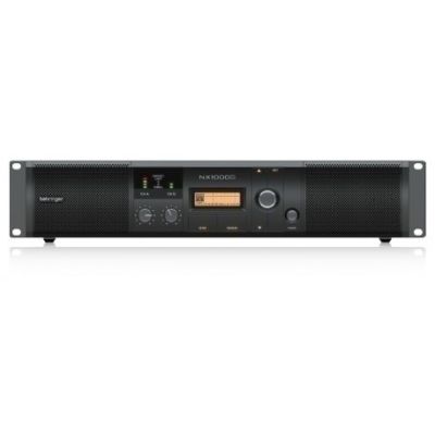 6. Behringer NX1000D Audio Amplifier (Performance/Stage) Black