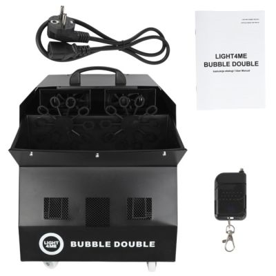17. LIGHT4ME BUBBLE DOUBLE - 300W bubble machine, wireless remote control